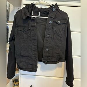 Wallflower Black Denim Jacket